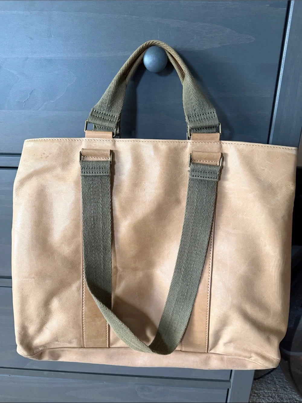 FEED Leather work bag
